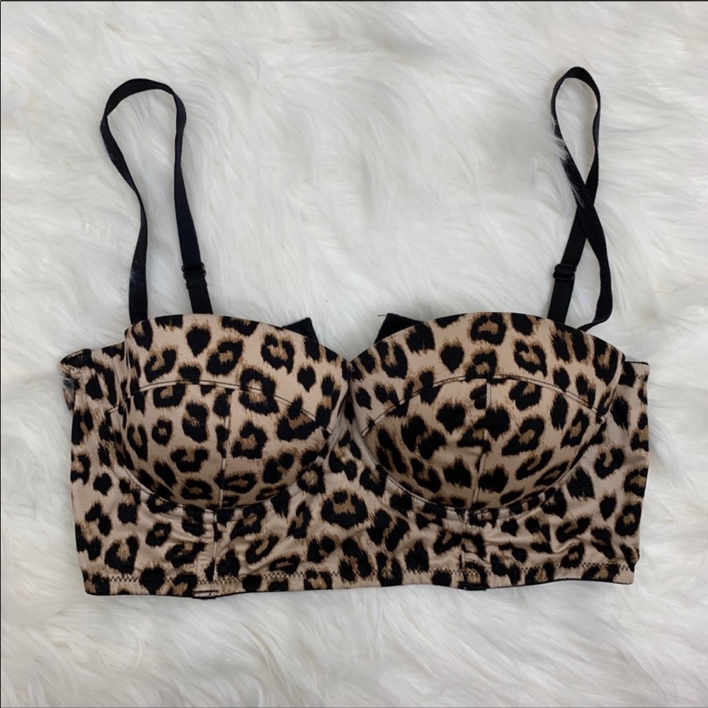 Leopard Print Balconette 34C
